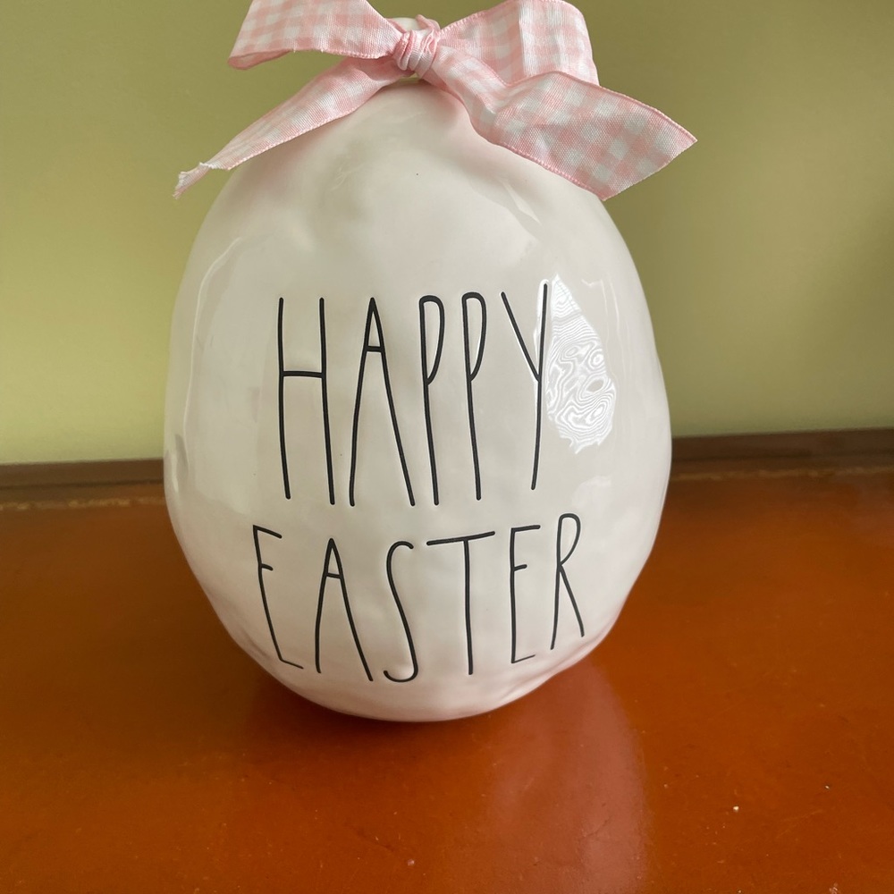 Rae Dunn Easter Egg Decor